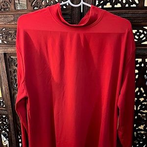 EMERGE RAPIDRY ORANGE LONG SLEEVE ATHLETIC SHIRT XXL NWT